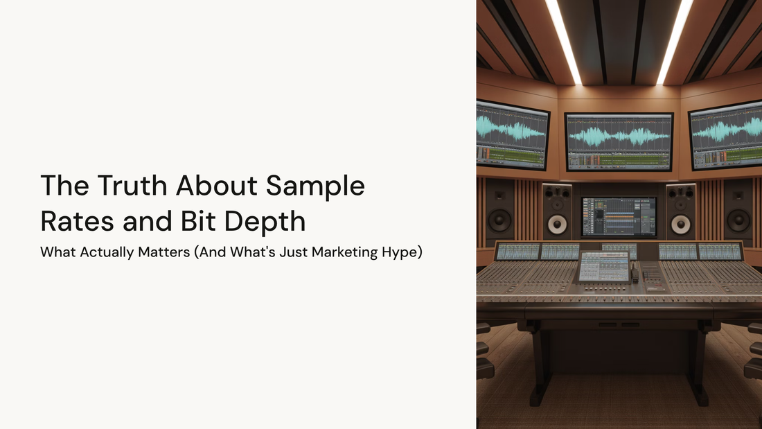 The Truth About Sample Rates and Bit Depth: What Actually Matters (And What's Just Marketing Hype)