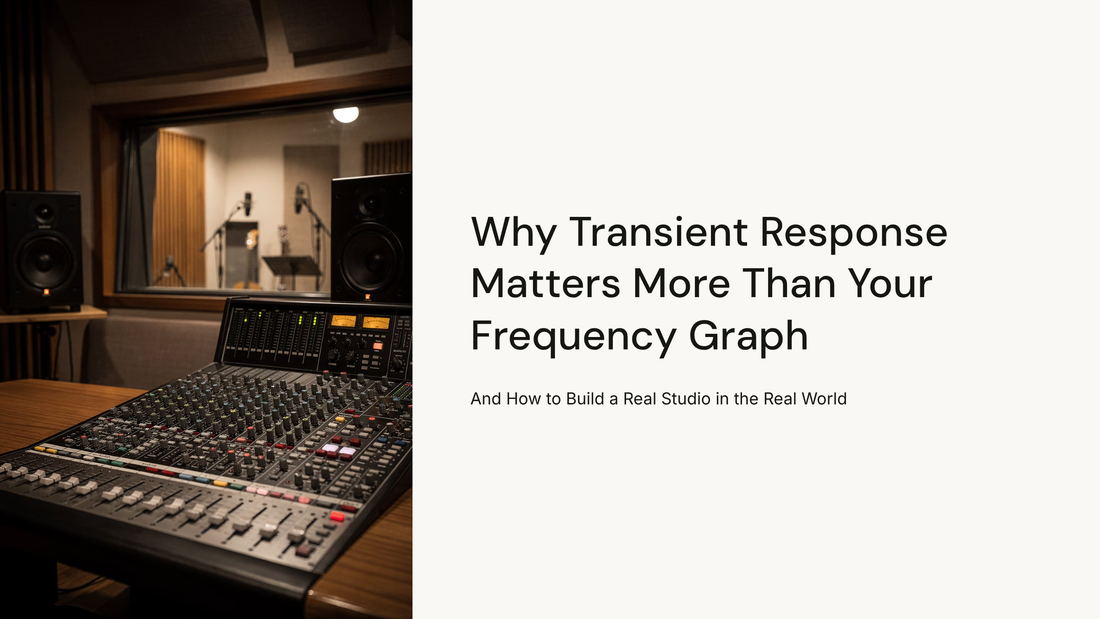Why Transient Response Matters More Than Your Frequency Graph (And How to Build a Real Studio in the Real World)